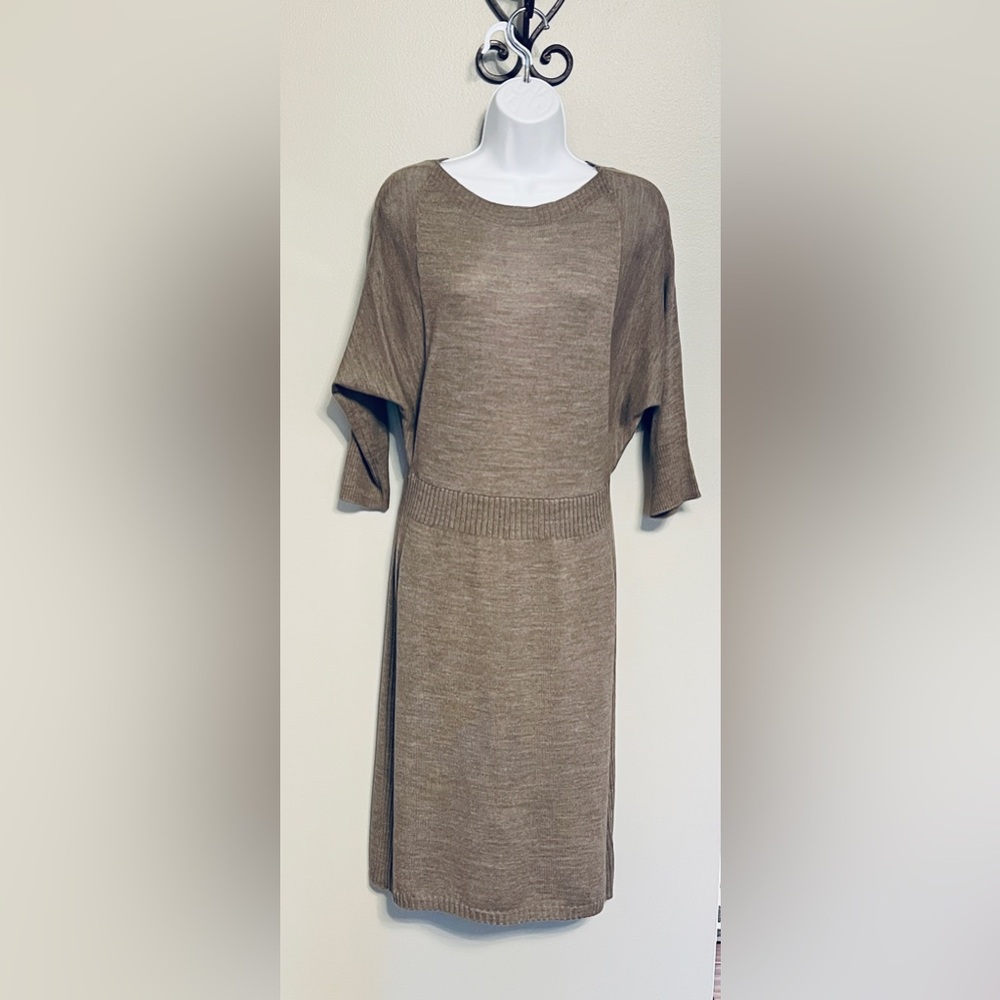 The Limited Tan Knit Sweater Dress, size ST